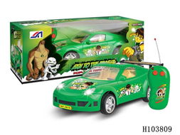 熱銷遙控玩具車推薦 Ben10 保時(shí)捷遙控車 模型，遙控車批發(fā)采購(gòu)首選驊騰玩具